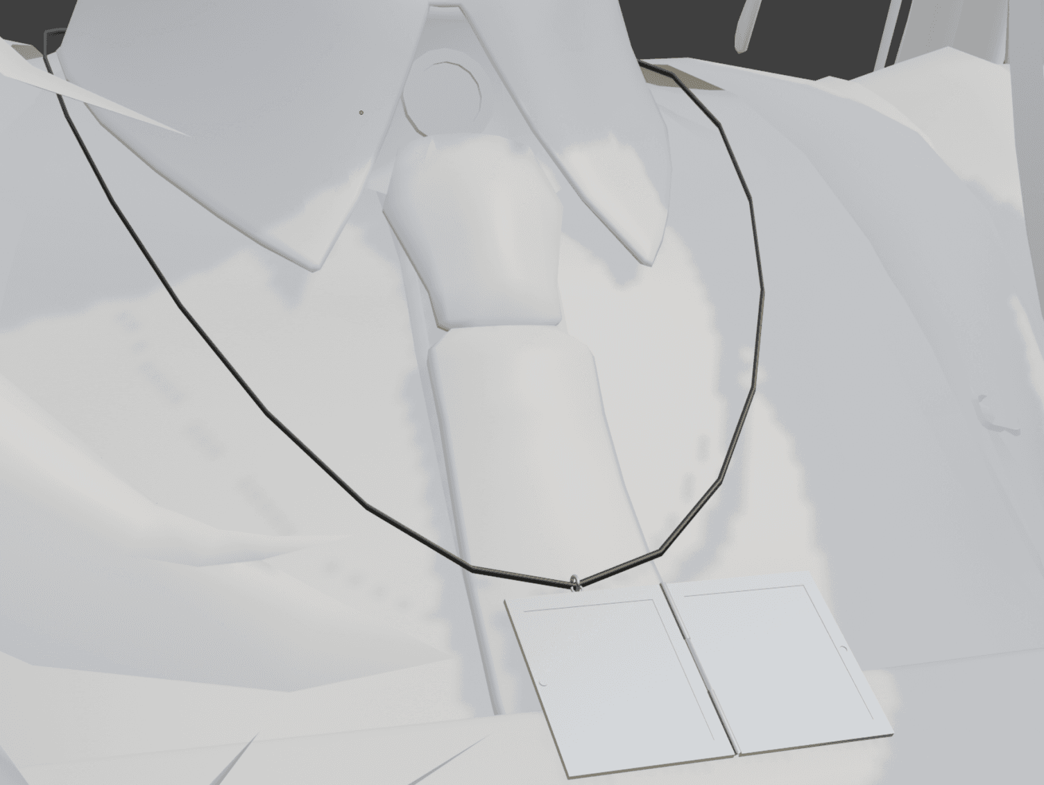 Blederで作ったネクセサリーもどき